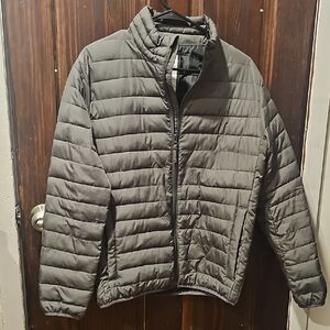 GAP Gray Puffer Jacket